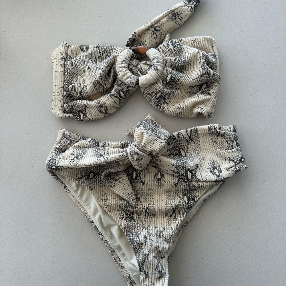 Montce Swim Bikini Snake Print
